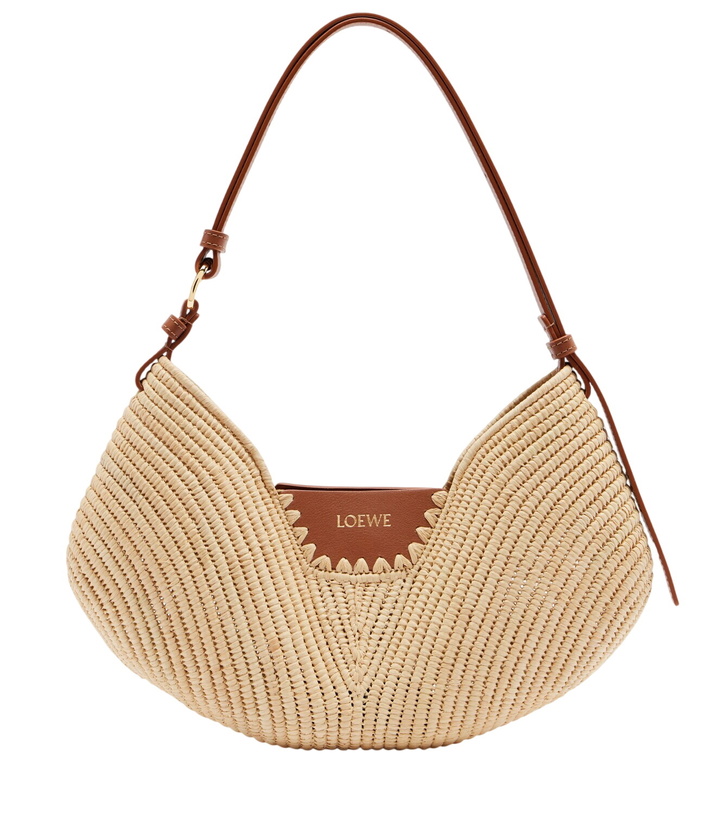 Photo: Loewe Paula's Ibiza Swing Medium raffia tote bag