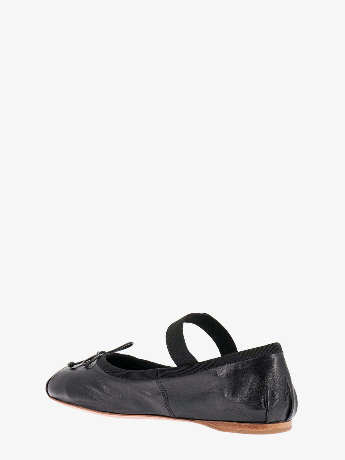 Miu Miu Ballerinas Black Womens Miu Miu