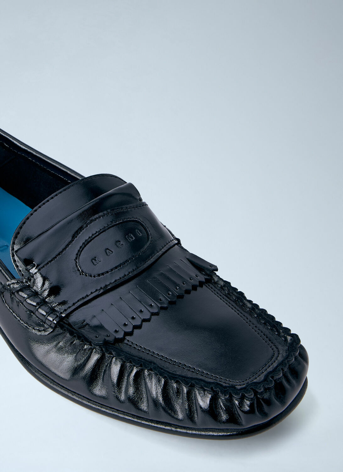 Marni Leather Penny Loafers