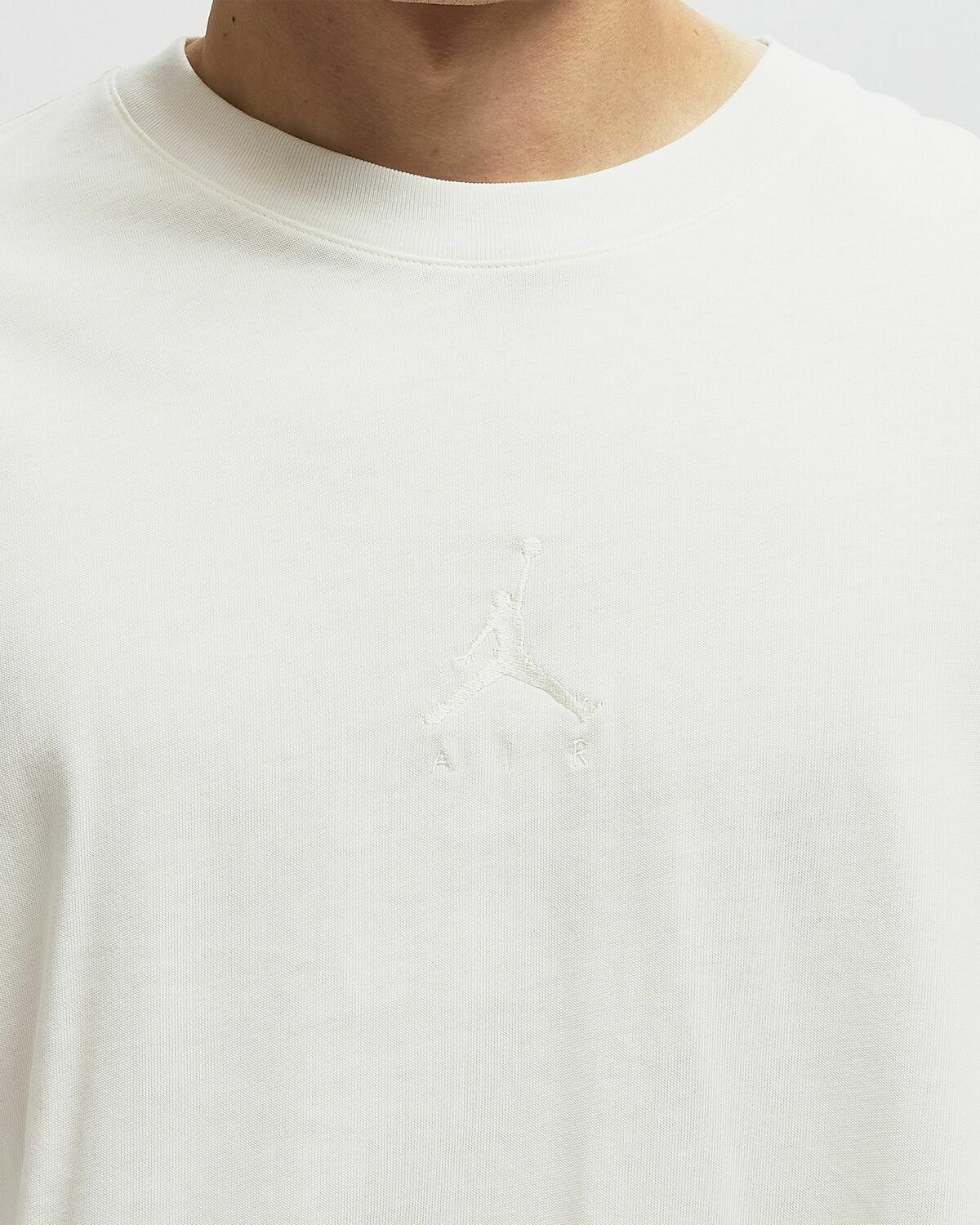 Jordan FLT ESS OVERSIZED SHORTSLEEVE CREW White Mens Shortsleefe