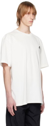 ADER error White A-Peec T-Shirt