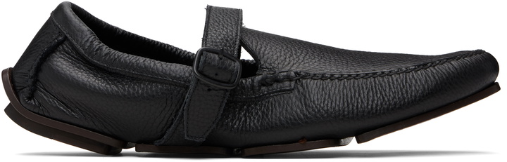 Photo: HEREU Black Petro Driver Loafers