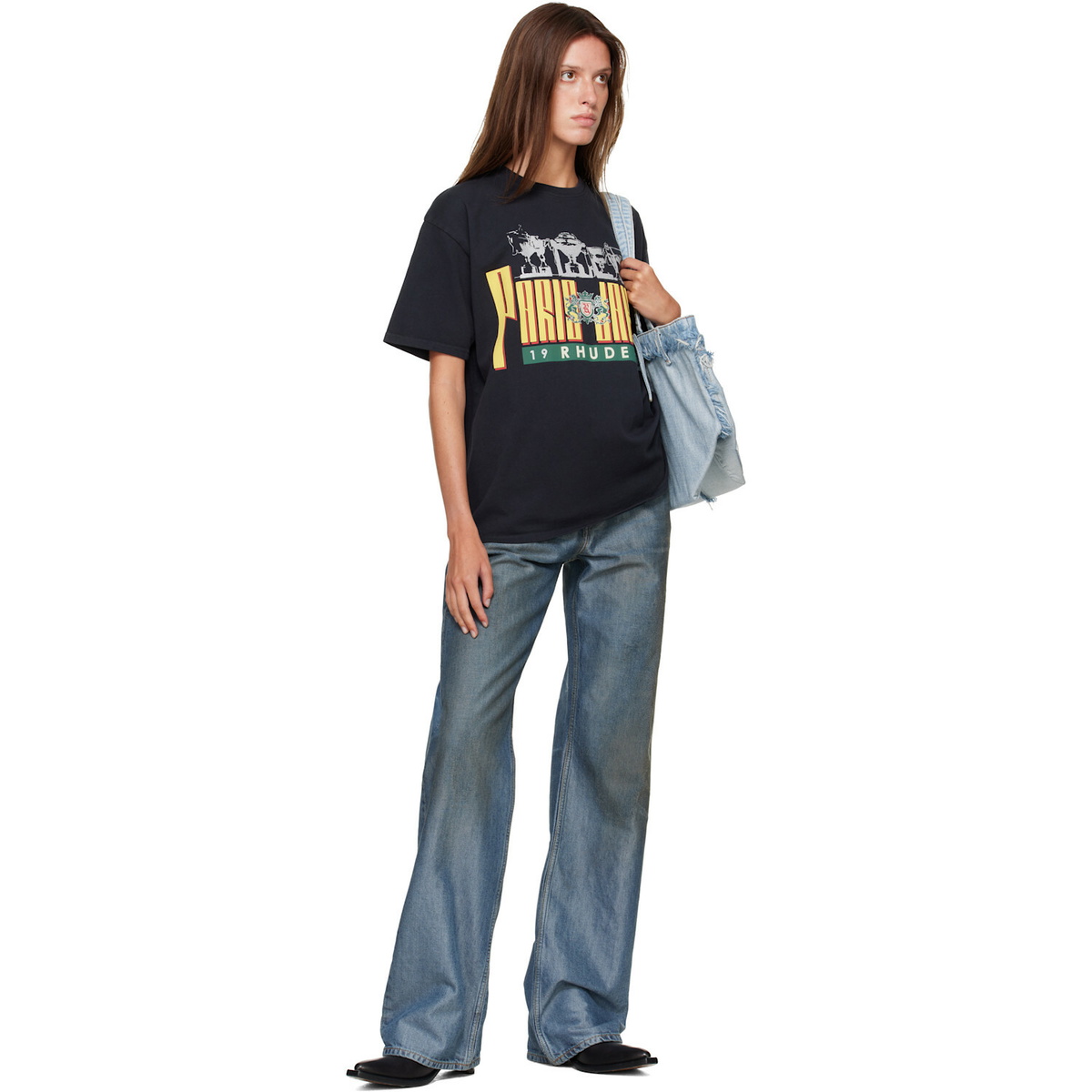 Rhude Black 'Rhude Trofeo' T-shirt