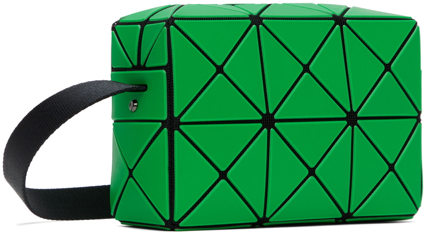 BAO BAO ISSEY MIYAKE Green Cuboid Crossbody Bag