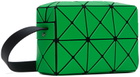 BAO BAO ISSEY MIYAKE Green Cuboid Crossbody Bag