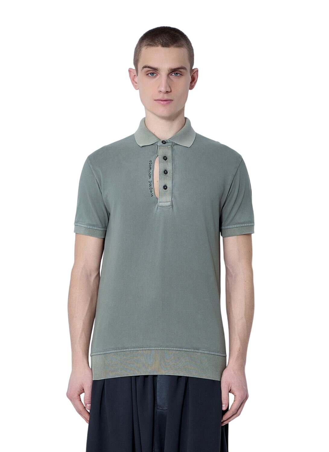トップス viviennewestwood archive check poloshirt VIVIENNE WESTWOOD - Logo Checked Polo Shirt Vivienne Westwood