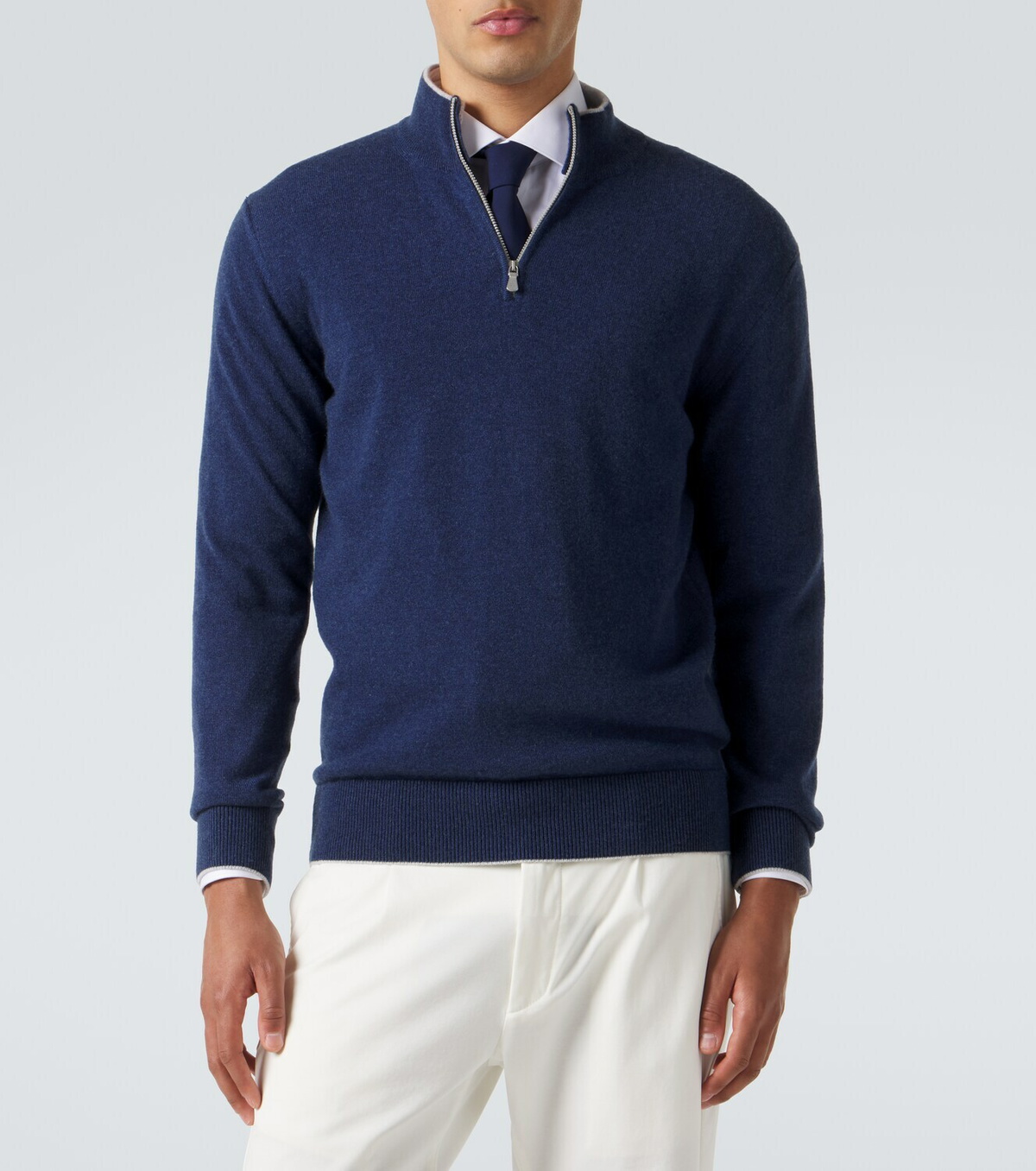 Eleventy Cashmere half-zip sweater