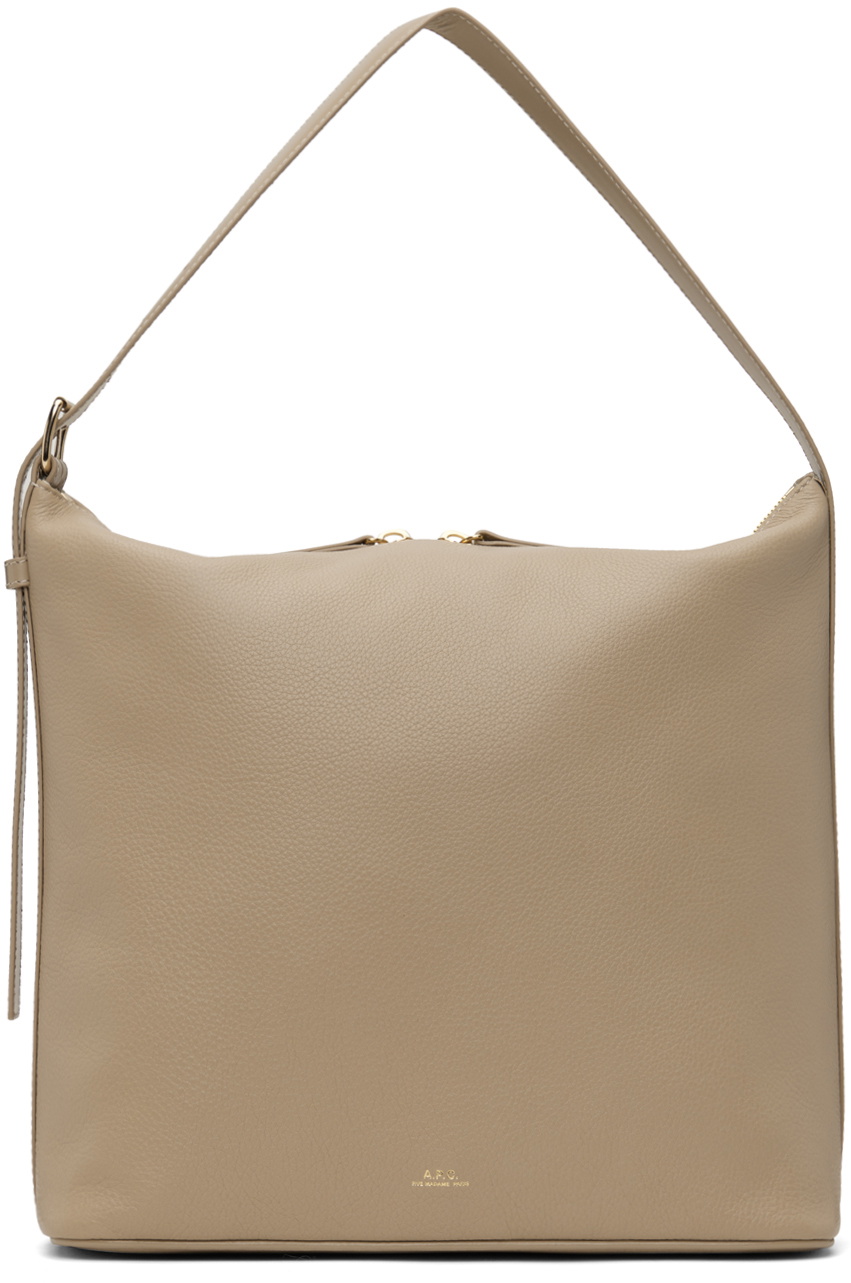 A.P.C. Beige Vera Tote A.P.C.