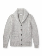 Eleventy - Slim-Fit Shawl-Collar Cashmere Cardigan - Gray