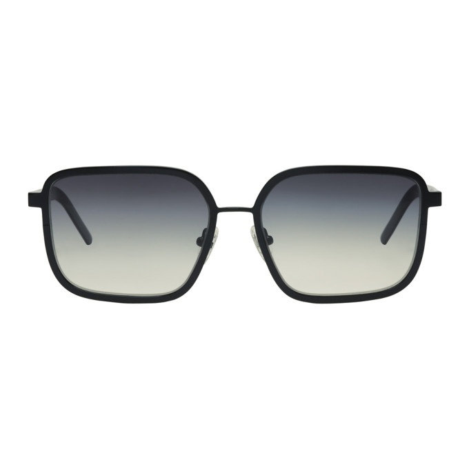 Photo: BLYSZAK Black Large Square Collection V Sunglasses