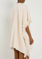 Isabel Marant Greya Bouclé Wrap Coat Ecru