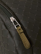 BOTTEGA VENETA - Intrecciato Rubber-Trimmed Canvas Duffle Bag - Green