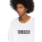 Dolce and Gabbana White DG King T-Shirt