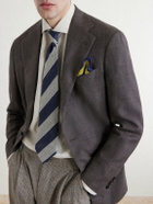 Rubinacci - Printed Silk-Twill Pocket Square