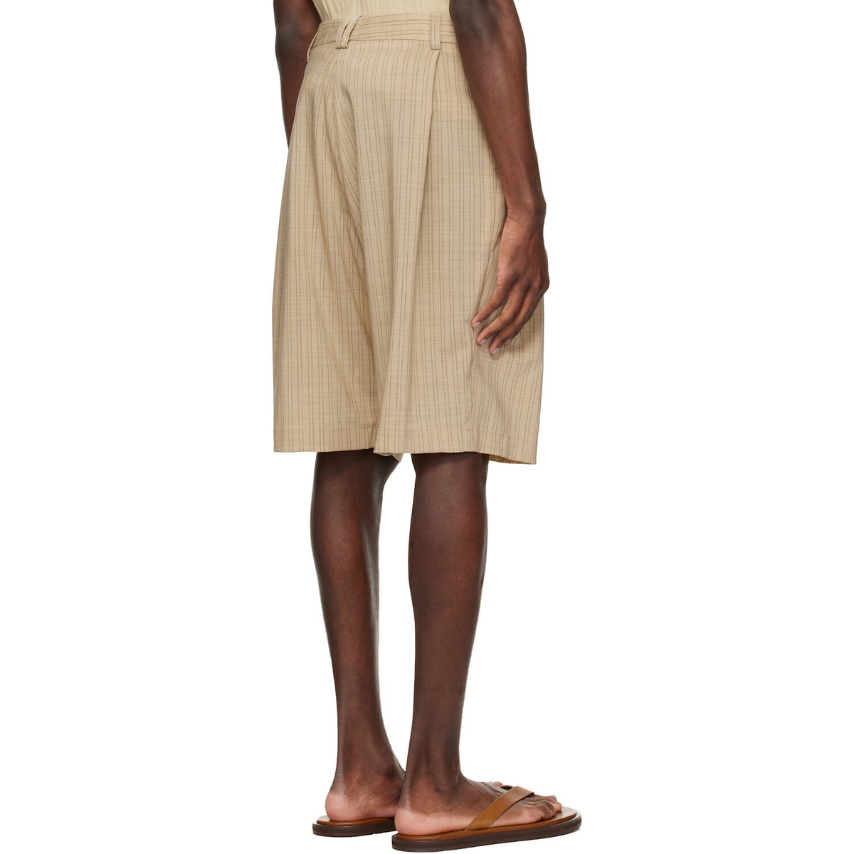 colbo Beige Dress Shorts