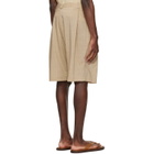 colbo Beige Dress Shorts
