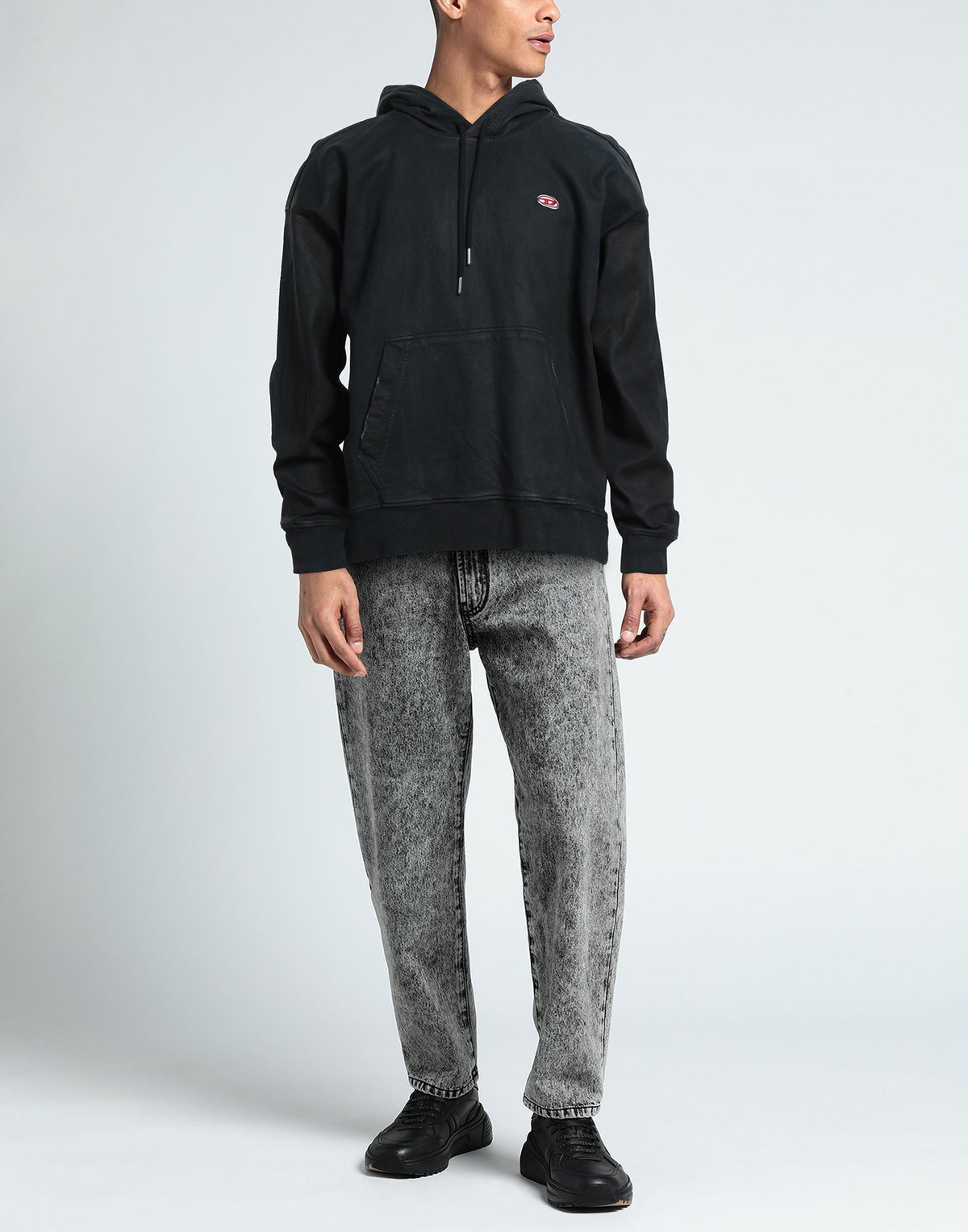Diesel Mens Sweatshirt Charcoal