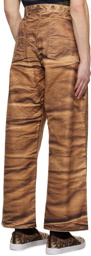 Junya Watanabe Brown Carhartt Edition Trousers