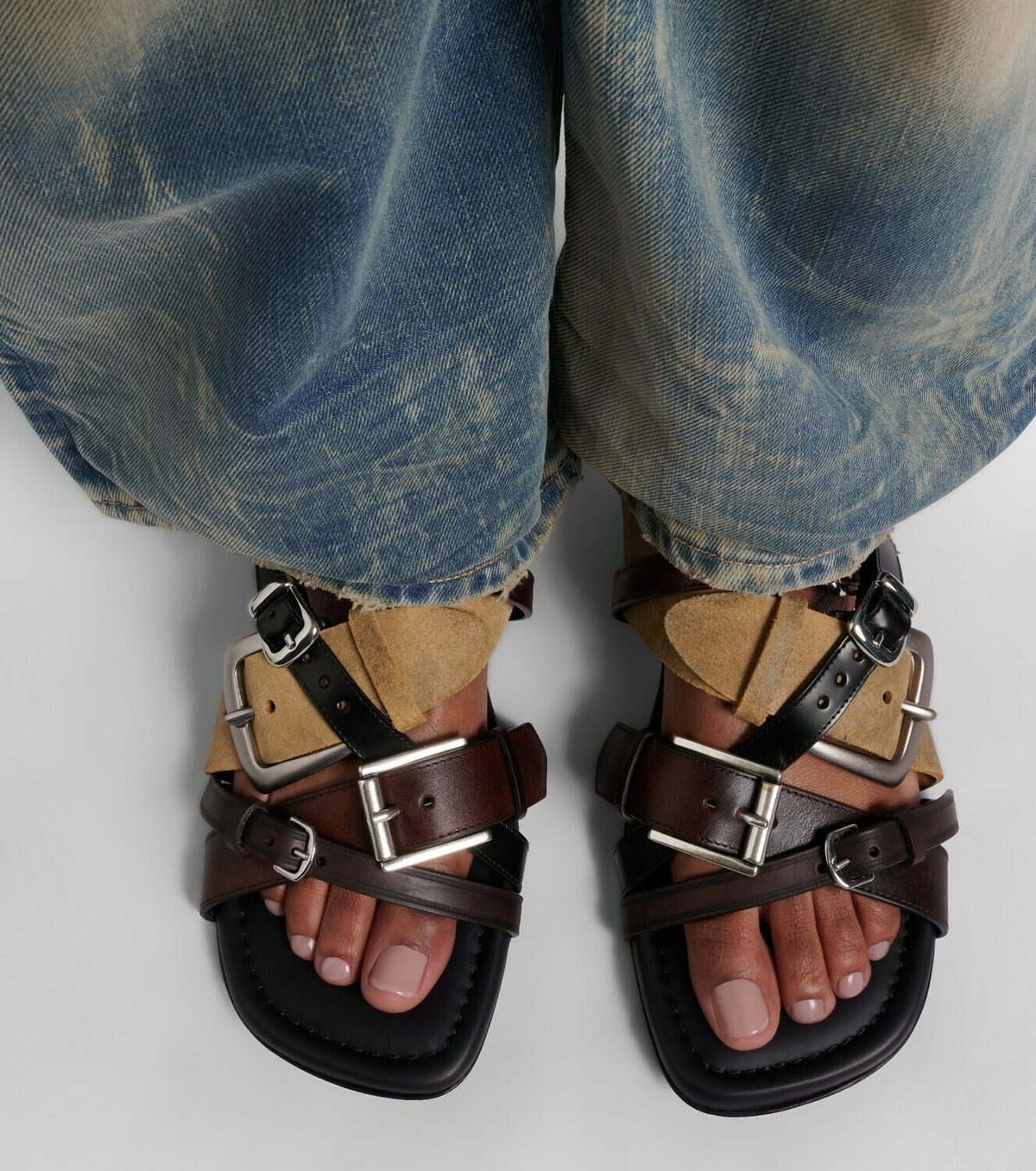 Acne Studios Leather sandals
