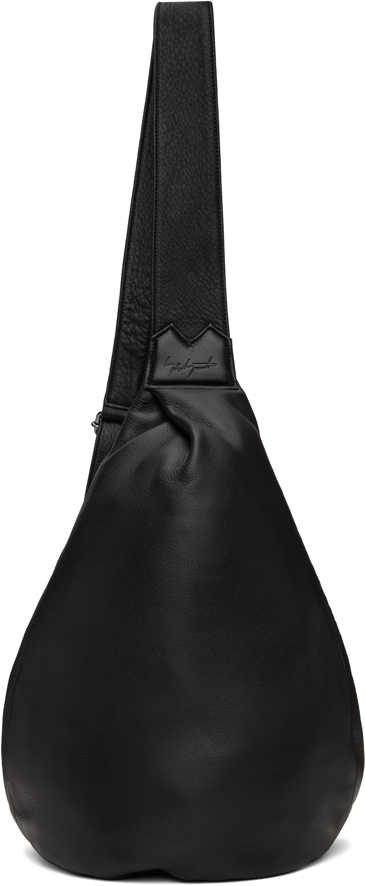 YOHJI YAMAMOTO Black Y Crossbody Bag Yohji Yamamoto