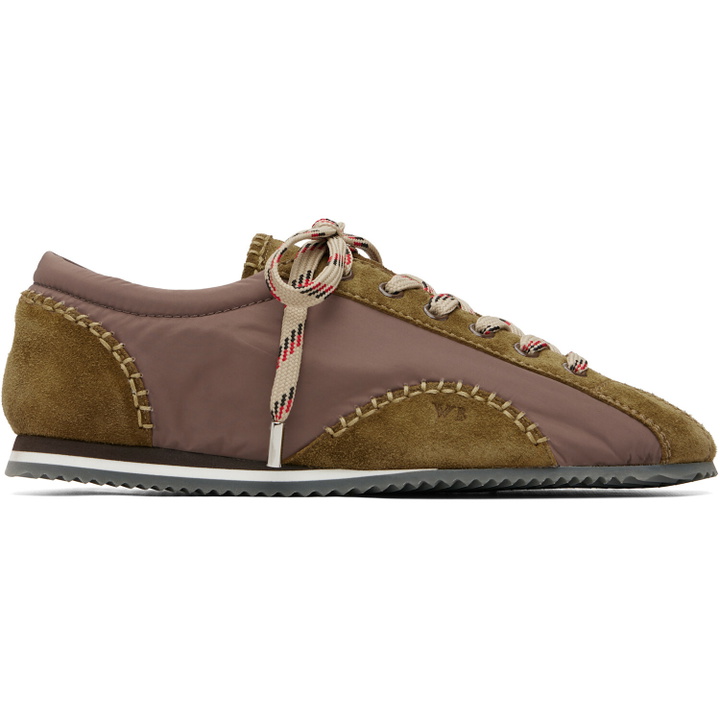 Photo: Wales Bonner Khaki & Taupe Paris Sneakers