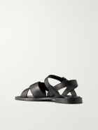 J.M. Weston - Leather Sandals - Black