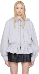 FIDAN NOVRUZOVA Gray Eska Hoodie