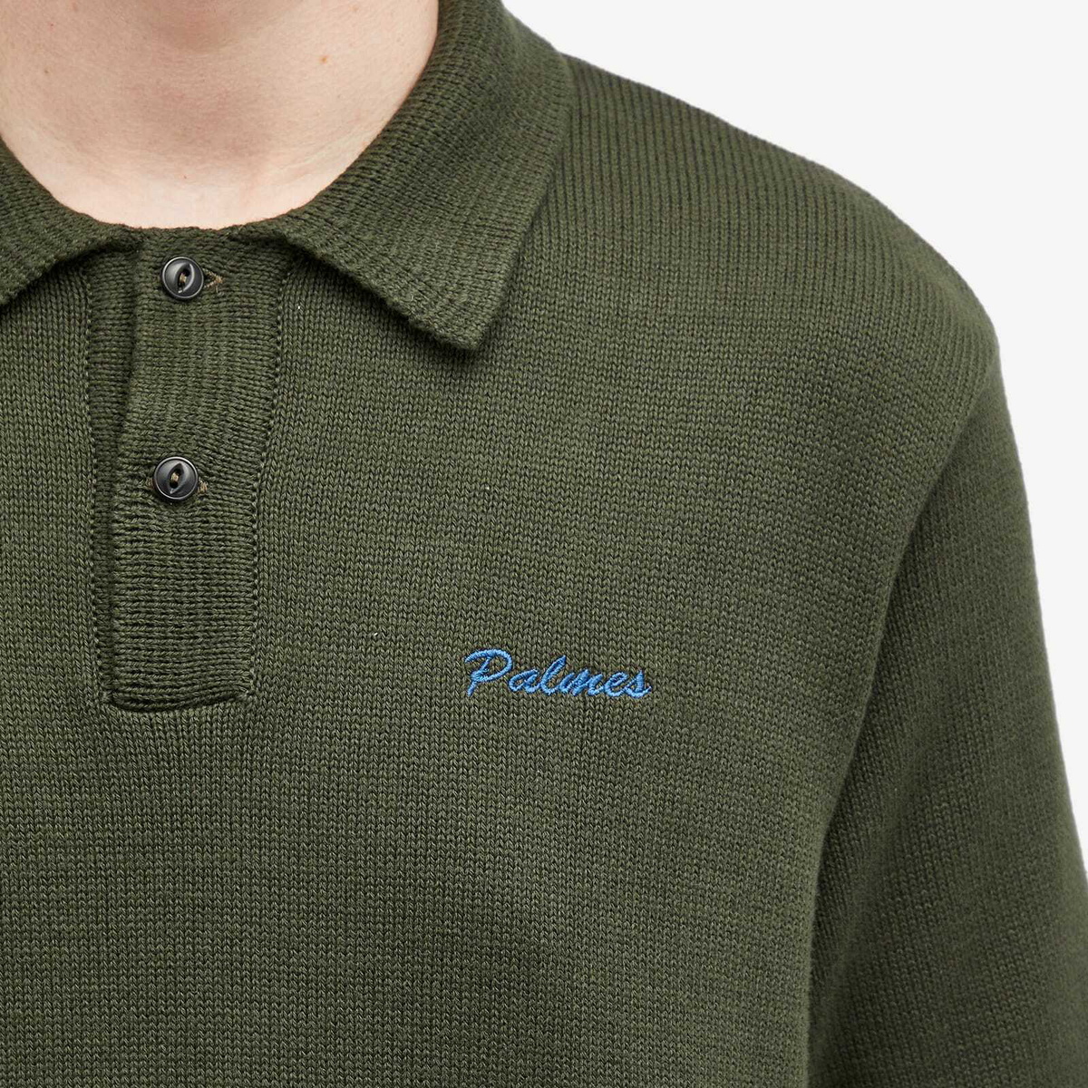 Palmes Men's Marco Knit Polo in Olive