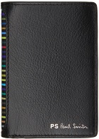 PS by Paul Smith Black Stripe Bifold Card Holder