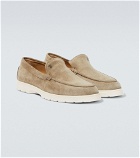 Tod's - Slip-on suede loafers
