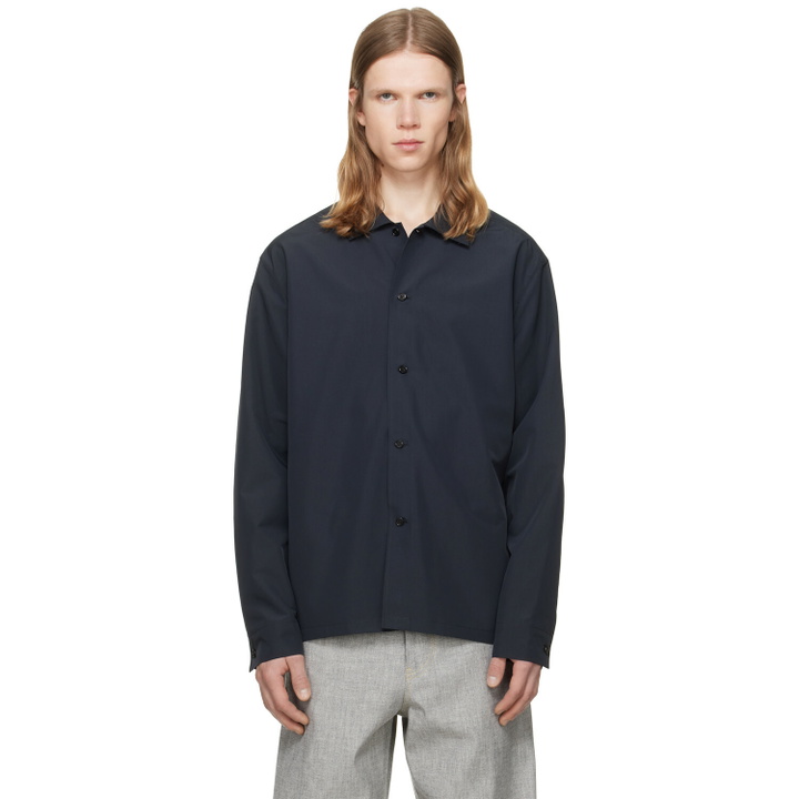 Photo: Jil Sander Black Boxy Shirt