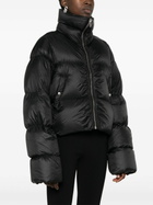 Rick Owens Black Zipped Puffer Jacket