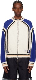 ADER error Blue & White Striped Sweater