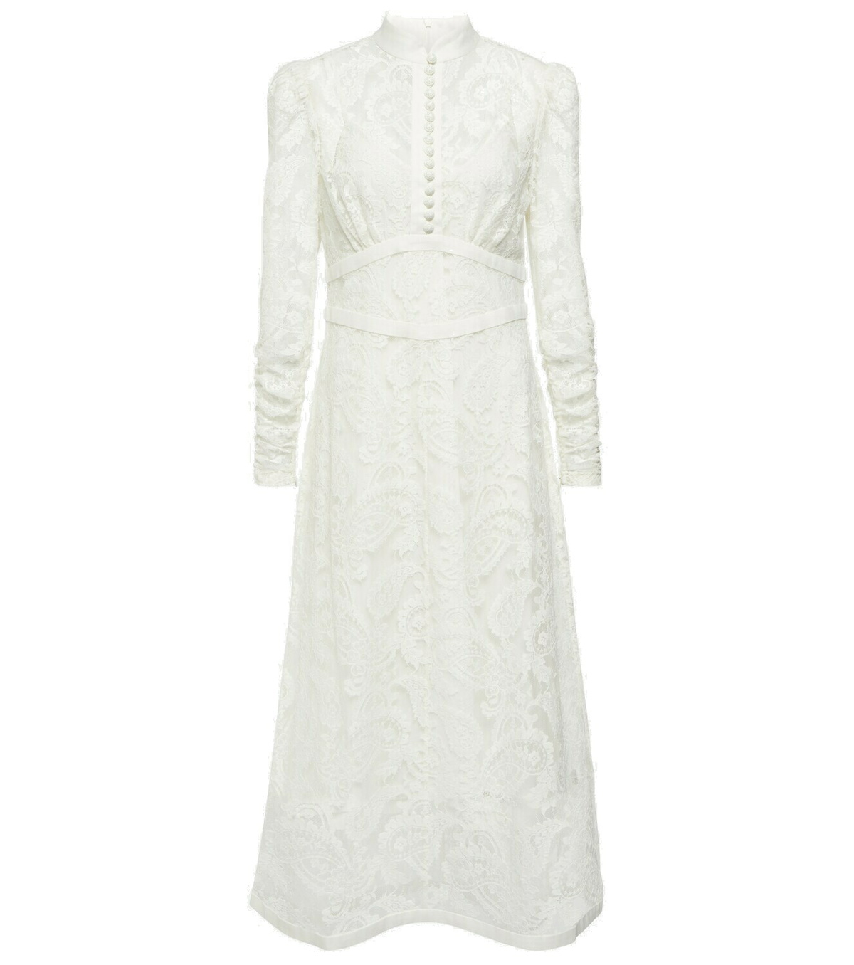 Zimmermann - Paisley lace midi dress Zimmermann