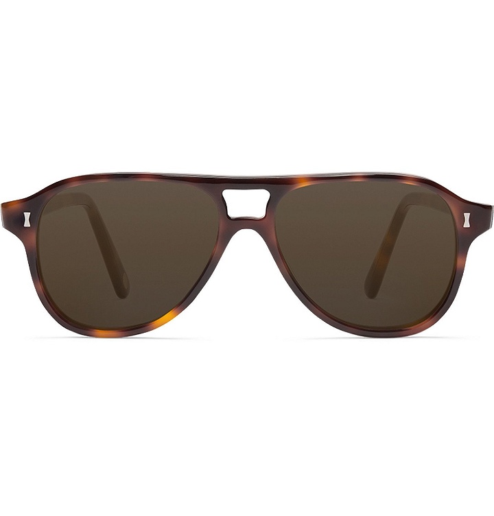 Photo: Cubitts - Killick Aviator-Style Tortoiseshell Acetate Sunglasses - Tortoiseshell