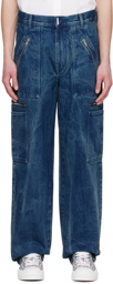 Givenchy Blue Relaxed-Fit Jeans