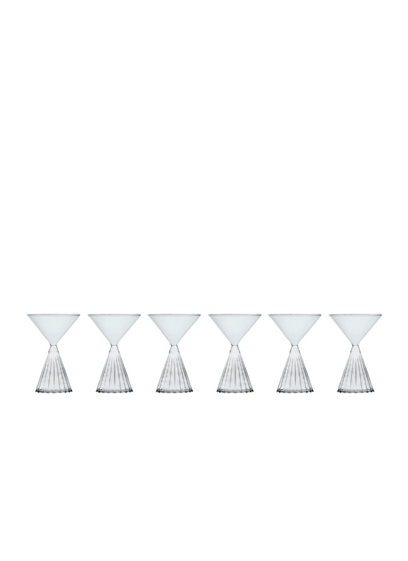 Photo: Ichendorf Milano Set Of Six Tutu Martini Glasses