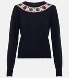 A.P.C. Jacquard virgin wool sweater