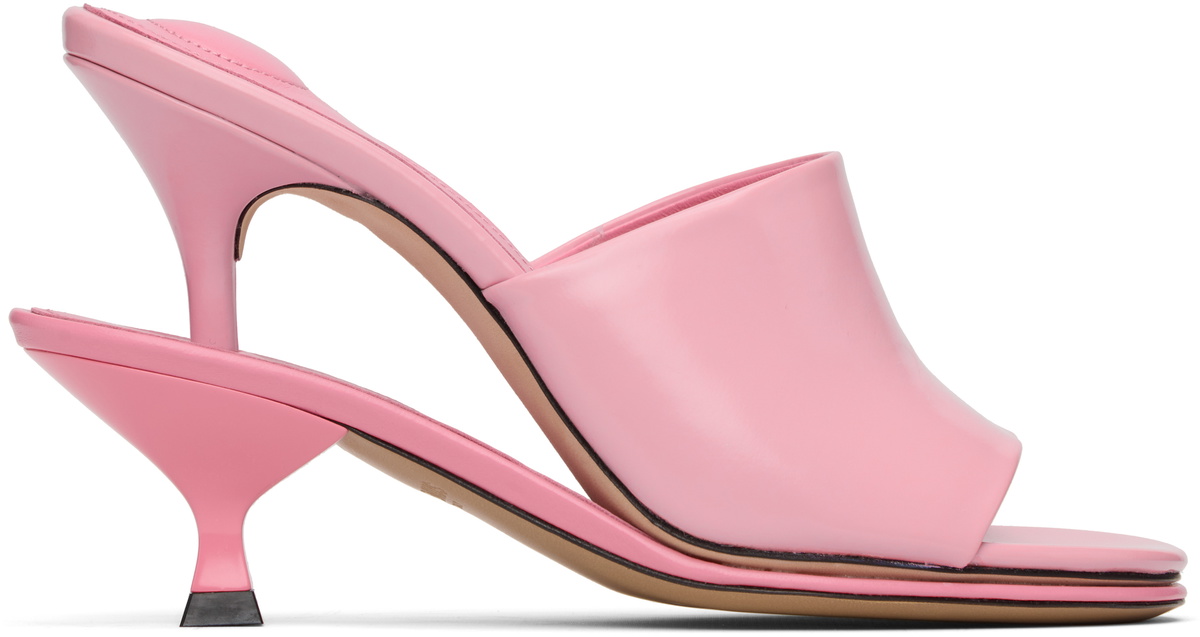Jacquemus Circle Square Sling-backs Jacquemus