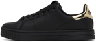 Versace Jeans Couture Black V-Emblem Court 88 Sneakers