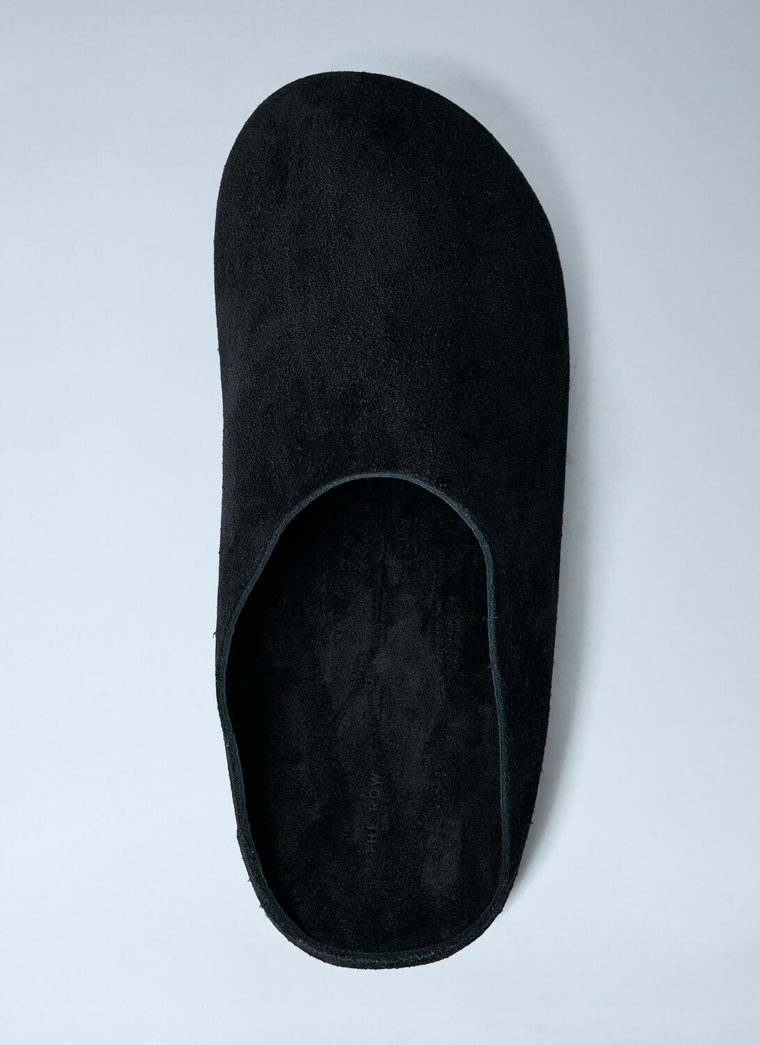 The Row Hudson Suede Mules