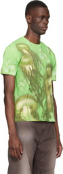 Stockholm (Surfboard) Club Green Airbrush T-shirt