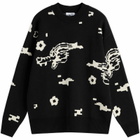 Pawa Speed Sports Men's Digi Doggo Knit Sweater in Black