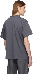Magliano Gray 'I Suffer' Short Sleeve T-shirt