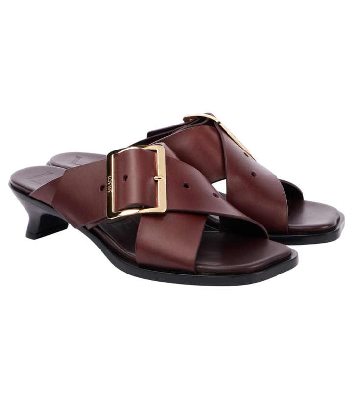 Photo: Loewe Petal Belt leather sandals
