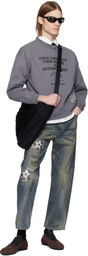 YOHJI YAMAMOTO Gray NEIGHBORHOOD Edition LS Sweatshirt