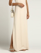 Peserico Womens Maxi dress in Beige
