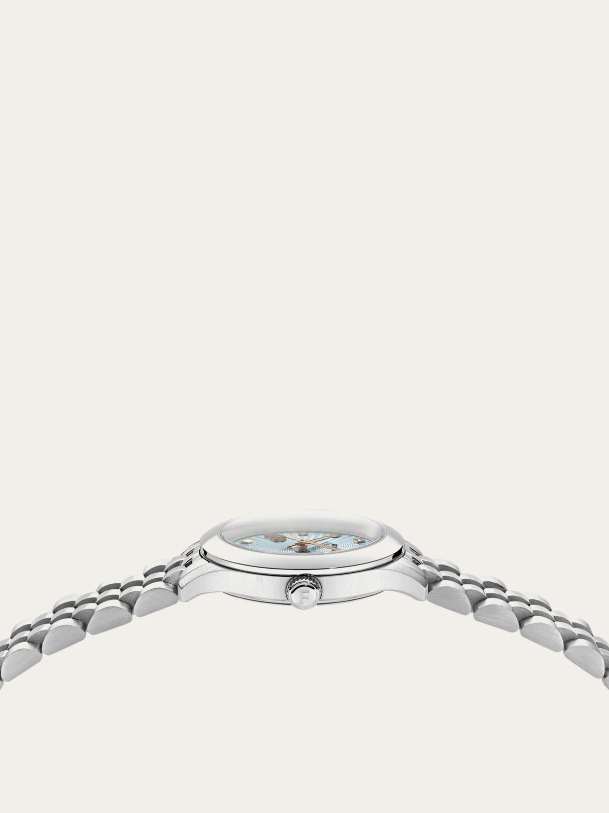 Ferragamo Womens Ferragamo Duo Mini watch in Blue