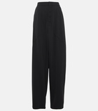 Stella McCartney High-rise tapered wool pants