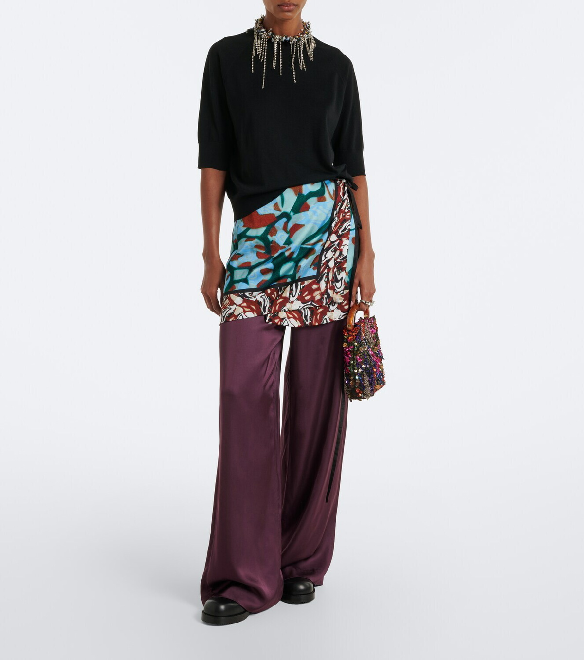 Dries Van Noten Leather mules